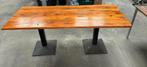 Houten tafel, Ophalen of Verzenden, Zo goed als nieuw, Rechthoekig