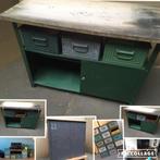 Industriële TV-kast Fabriekskast Dressoir Kast Stapelbakken, Ophalen of Verzenden, Metaal