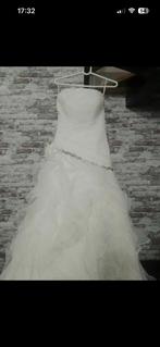 Luna Novias trouwjurk mt. S, Kleding | Dames, Ophalen of Verzenden, Zo goed als nieuw, Wit, Trouwjurk