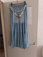 Strokenrok Jeans Blauw Pescara S/M, Kleding | Dames, Rokken, Blauw, Pescara, Ophalen of Verzenden, Zo goed als nieuw