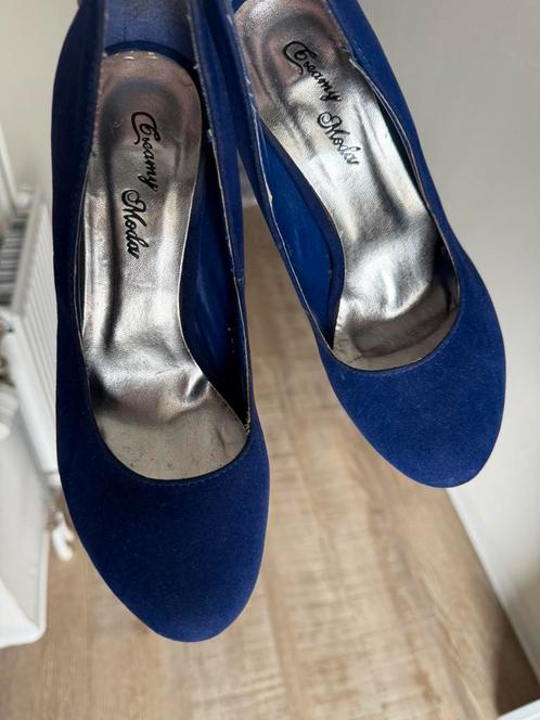 Hoge hakken pumps maat 38(high heels,stiletto's,naaldhakken), Kleding | Dames, Schoenen, Zo goed als nieuw, Pumps, Blauw, Ophalen of Verzenden