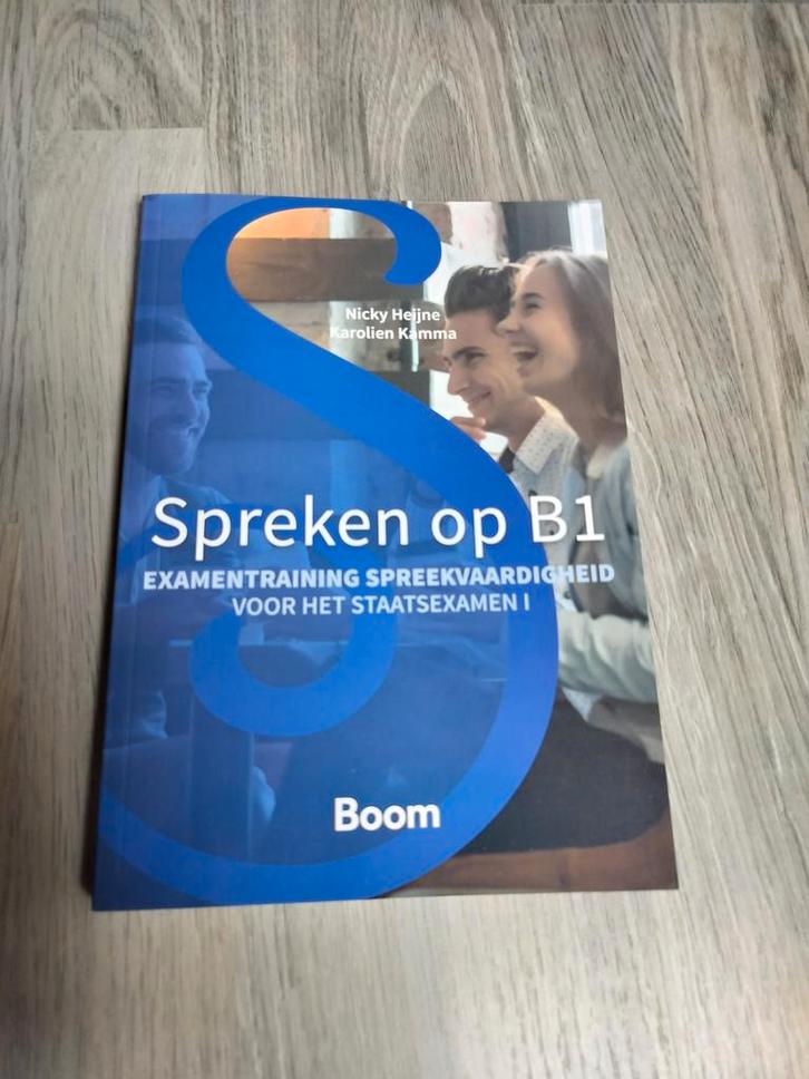 Spreken op B1 - Examentraining Staatsexamen I, Boeken, Studieboeken en Cursussen, Nieuw, Niet van toepassing, Ophalen of Verzenden