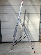 Altrex All round 3x7 ladder, Doe-het-zelf en Verbouw, Ladders en Trappen, Ophalen, Zo goed als nieuw, Ladder, Opvouwbaar of Inschuifbaar