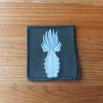 Defensie borstembleem granaatwerper., Verzamelen, Militaria | Algemeen, Ophalen of Verzenden, Landmacht, Nederland, Embleem of Badge