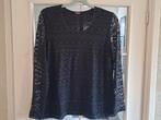 Gerry Weber Kanten Shirt Zwart Maat 44, Kleding | Dames, Zwart, Maat 42/44 (L), Ophalen of Verzenden, Zo goed als nieuw