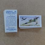 Aircraft of World War II complete set 25 tea cards 1966, Verzamelen, Ophalen, Luchtmacht, Overige gebieden, Overige typen
