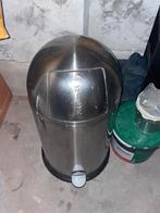 Wesco Kickboy prullenbak, Huis en Inrichting, Ophalen, 40 liter of meer, Zo goed als nieuw, Rvs