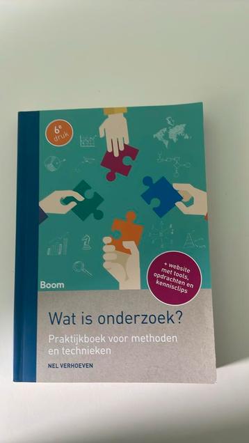 Nel Verhoeven - Wat is onderzoek? beschikbaar voor biedingen