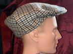 Lincoln Bennett & co. houndstooth flatcap driver hat mt. 57, Verzenden, Lincoln Bennett & Co., Pet, 57 cm (M, 7⅛ inch) of minder
