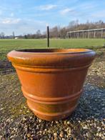 Grote terracotta bloempot, Tuin en Terras, Bloembakken en Plantenbakken, Ophalen of Verzenden, Rond, Steen, Minder dan 30 cm
