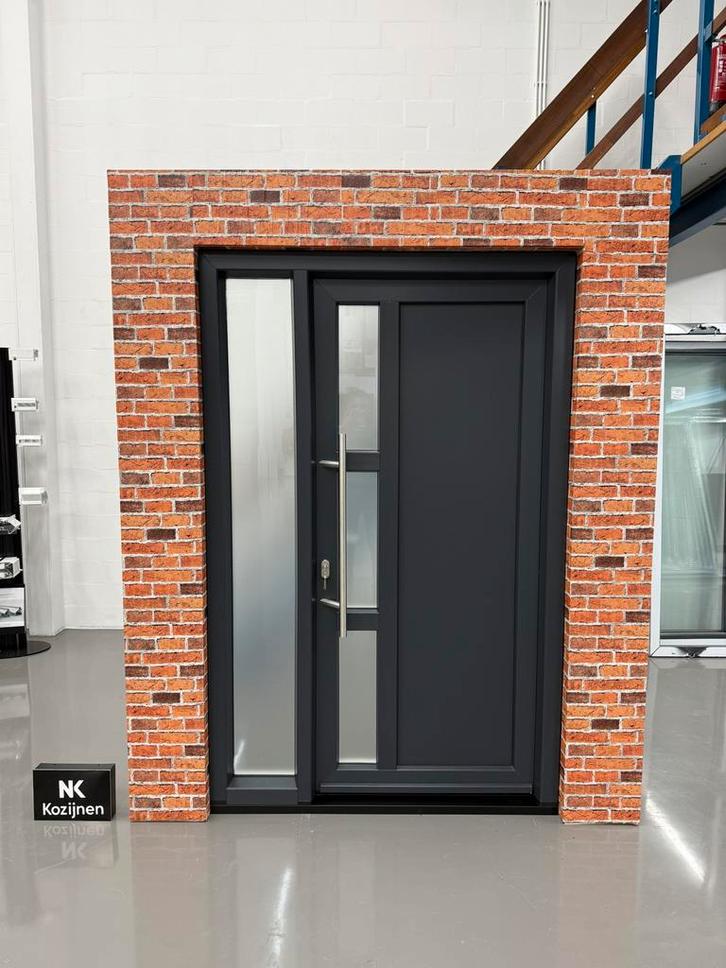 Kunststof Voordeuren inclusief kozijn – geheel naar wens, Doe-het-zelf en Verbouw, Deuren en Horren, Nieuw, Buitendeur, 200 tot 215 cm