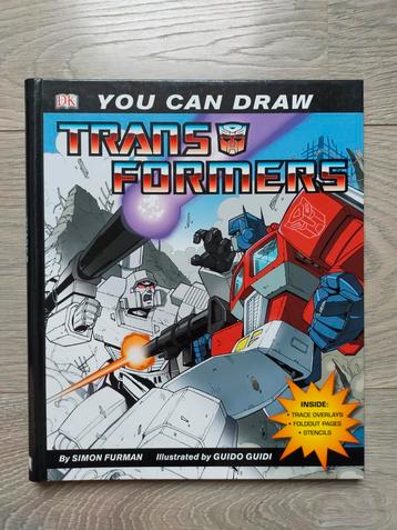 DK You can draw Transformers hardcover boek  beschikbaar voor biedingen