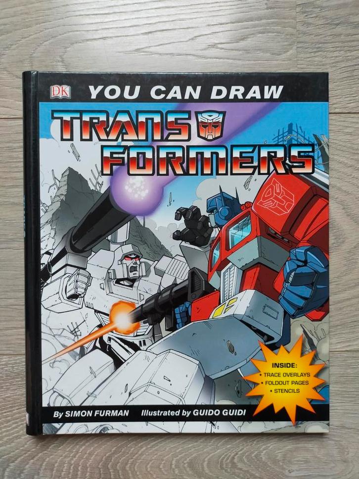DK You can draw Transformers hardcover boek, Verzamelen, Transformers, Nieuw, G1, Decepticons, Ophalen of Verzenden