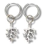 Luclo Arts Creolen met Koraal Hanger #28, Overige materialen, Hangers, Nieuw, Ophalen of Verzenden