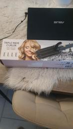 ELLE Triple Wave Curler - Nieuw in doos!, Sieraden, Tassen en Uiterlijk, Uiterlijk | Haarverzorging, Ophalen of Verzenden, Nieuw