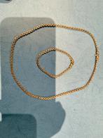 Originele monzario set 14 karaat 25 gram, Sieraden, Tassen en Uiterlijk, Kettingen, Ophalen of Verzenden, Zo goed als nieuw, Goud