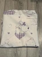 Katoen Stof Coupon - Paarse Hondjes, Ophalen of Verzenden, Nieuw, Katoen, 30 tot 120 cm