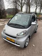 Smart ForTwo BRABUS UITV 1.0 52KW Cabrio MHD AUT 2009 Zwart, Auto's, Smart, Automaat, Achterwielaandrijving, 70 pk, 3 cilinders