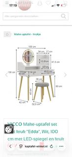 Vanity, Ophalen, 100 tot 150 cm, 100 tot 150 cm, Nieuw