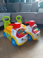 2x Fisher-Price Music Parade Loopauto, Ophalen, Zo goed als nieuw, Loopvoertuig