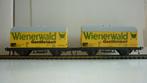 2 Fleischmann H0 Wienerwald wagons, Hobby en Vrije tijd, Modeltreinen | H0, Gebruikt, Gelijkstroom, Fleischmann, Wagon
