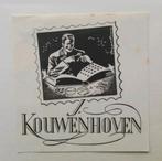 Exlibris J. Kouwenhoven (Martin Horwitz) (filatelie, man), Antiek en Kunst, Kunst | Etsen en Gravures, Ophalen of Verzenden