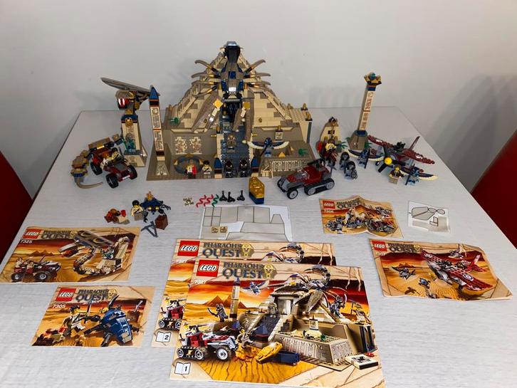 LEGO Pharaoh’s Quest verzameling 7305,7306,7307,7325,7327, Kinderen en Baby's, Speelgoed | Duplo en Lego, Zo goed als nieuw, Lego