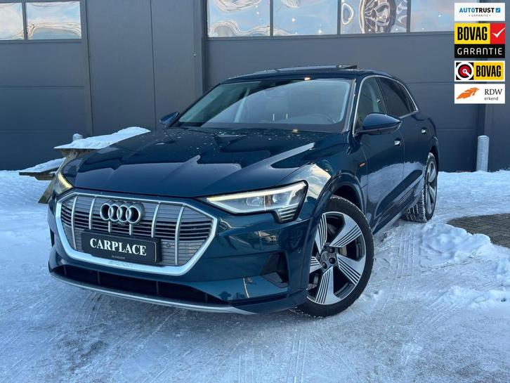 Audi e-tron e-tron 55 quattro advanced Pro Line Plus 95 kWh, Auto's, Audi, Bedrijf, Te koop, e-tron, 360° camera, 4x4, ABS, Adaptive Cruise Control