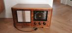 Vintage mende 185 buizenradio, Antiek en Kunst, Antiek | Tv's en Audio, Ophalen of Verzenden