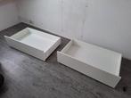 Ikea MALM bedrade voor hoog bedframe, Huis en Inrichting, Ophalen, Gebruikt, 90 cm, Wit