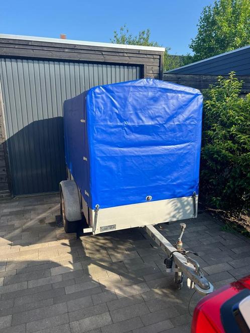 Anssems GT 750 Aluminium huif aanhangwagen ca 210x110x130, Auto diversen, Aanhangers en Bagagewagens, Zo goed als nieuw, Verzenden