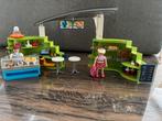 Playmobil winkel met snackbar 6672, Ophalen of Verzenden, Zo goed als nieuw, Complete set