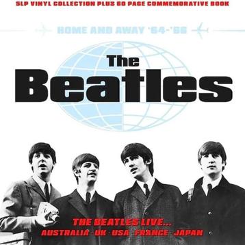 Vinyl 5xLP The Beatles Home And Away 64-66 Box Boek Poster