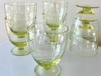 7 vintage Ikea glazen Pralin collectie geel/citrine, Verzamelen, Glas en Borrelglaasjes, Ophalen of Verzenden, Zo goed als nieuw