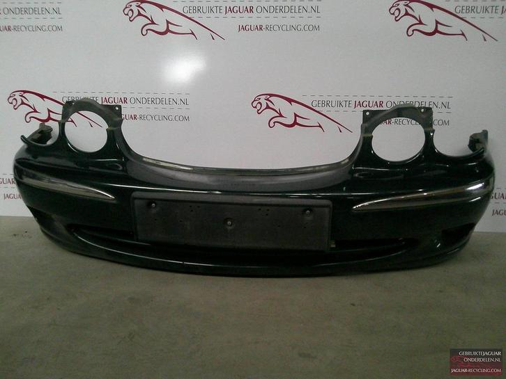 Voorbumper Jaguar X-Type groen 1e model, Auto-onderdelen, Carrosserie en Plaatwerk, Bumper, Jaguar, Voor, Gebruikt, Herkomst onderdeel bekend