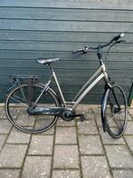 Stadsfiets maat D57 met lage instap, Ophalen, Gebruikt, Versnellingen, 56 cm of meer