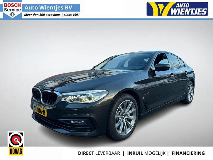 BMW 5-serie 530e iPerformance | High Executive | Leer | Navi, Auto's, BMW, Bedrijf, Te koop, 5-Serie, ABS, Achteruitrijcamera