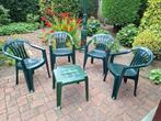 Tuinstoelen, Ophalen, Gebruikt, Kunststof, Stapelbaar