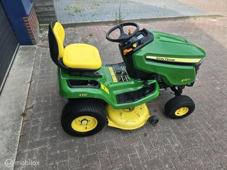 Zitmaaier jhon deere x354  2cilinder  mulch hydro, Tuin en Terras, Zitmaaiers, Gebruikt, Elektrische starter, Mulchfunctie, Ophalen