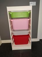 Ikea trofast kast met bakken, Kinderen en Baby's, Kinderkamer | Commodes en Kasten, Ophalen, Gebruikt, 75 tot 100 cm, Minder dan 50 cm