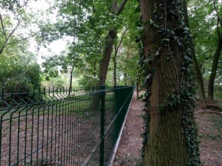 100 meter enkelstaafmat hekwerk 3D - 103cm hoog met 2 vouwen, Tuin en Terras, Tuinhekken en Hekwerk, Nieuw, Enkelstaafmat hekwerk