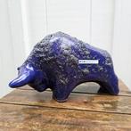 tto Keramik stier – paars glazuur – keramiek – 16 cm Hoog, Ophalen of Verzenden