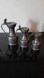 DAALDEROP TIN 3X., Antiek en Kunst, Antiek | Tin, Ophalen of Verzenden