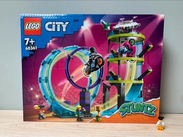 Lego set 60361 City ultieme stuntrijders uitdaging NIEUW