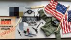 Vintage Action Man Palitoy boek accessoires militairen spull, Ophalen of Verzenden