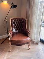Chesterfield fauteuil, Huis en Inrichting, Fauteuils, Ophalen, Gebruikt, 75 tot 100 cm