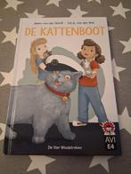 boek hieke van der werff - de kattenboot - avi E4, Ophalen of Verzenden, Gelezen, Fictie algemeen
