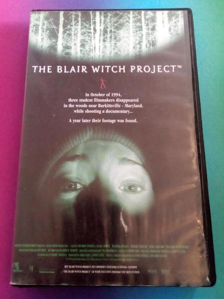 VHS - The Blair Witch Project, Cd's en Dvd's, VHS | Film, Gebruikt, Horror, Vanaf 16 jaar, Verzenden