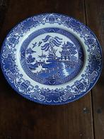 Old Willow English Ironstone bord,25cm, Antiek en Kunst, Antiek | Servies los, Ophalen of Verzenden