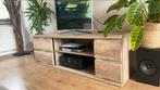 Houten televisie kast meubel landelijk, Ophalen, 150 tot 200 cm, Zo goed als nieuw, Minder dan 100 cm